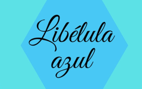 Libélula azul store